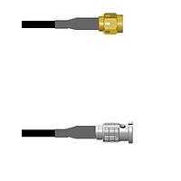 Amphenol Custom Cable Q-3B00V0003060i RF Cable Assemblies SMA-SP/HDBNC-SP G174 60I