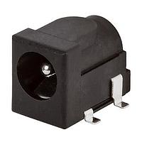 Same Sky (formerly CUI Devices) PJ-114BH-SMT-TR Receptacles 2.5 x 6.4 mm, 5.0 A, Horizontal, Through Hole, Dc Power Jack