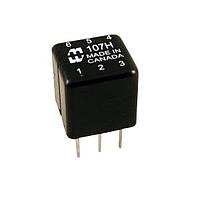 Hammond Manufacturing 107N Pin Terminal Transformers Audio transformer, potted, primary 10K ctohms , secondary 600 ct ohms