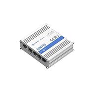 Teltonika TSW110000030 Unmanaged Ethernet Switches L2 UNMANAGED SWITCH, 5 x Gigabit Ethernet with speeds up to 1000 Mbps, DIN rail and surface mounting options, UK PSU