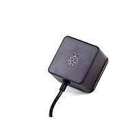 Raspberry Pi SC0216 Fixed Plugs KSA-15E-051300-HK, Official Power Supply, 5.1V, 3A, USB-C Power Supply, UK, Black