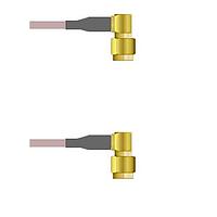 Amphenol Custom Cable Q-38038000H084i RF Cable Assemblies SMA-RP/SMA-RP G142 84I