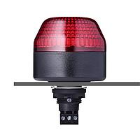 Auer Signal 802522405 Strobe Beacon ICL M22 panel mount LED multi strobe beacon 24 V AC/DC red, black
