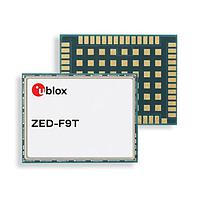 u-blox ZED-F9T-00B GPS Modules u-blox F9 multi-band GNSS module High Precision Timing LGA, 17x22mm, 250 pcs/reel