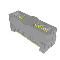 Samtec HTEC8-120-01-L-DV-A-K-TR Headers 0.80 mm Rugged High-Speed Edge Card Connectors
