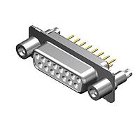 Molex / FCT 173109-1149 Standard Density FCT DSUB STR PC RCPT 09 PN W/CLINCH