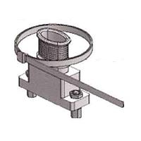 ITT Cannon MDM-BT-21AE-SJS Banding Backshell Micro Backshell,  Shell Size  21,  Angles (45) entry Aluminum Electroless nickel Stainless Steel Spring clips and jackscrews hardware,