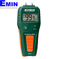 EXTECH MO55 Combination Pin/Pinless Moisture Meter (5~50%; 0~99%)
