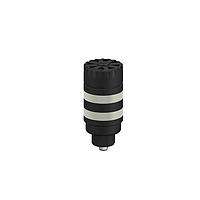 Banner Engineering TL50CYRQ Tower Lights Compact Tower Light: 2-Color Indicator; Voltage: 12-30 V dc or 24 V ac; Environmental Rating: IP67; Input: Bimodal; Colors: Yellow Red; 4-pin M12 Integral QD