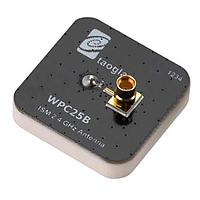 Taoglas WPC.25B.35 Passive Antenna 25*25*5.3mm WPC.25B.35 2.4GHz Ceramic Patch Antenna with on-board MMCX(F)