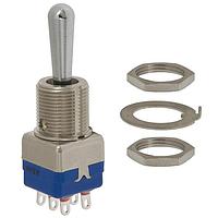 APEM 12148A Professional Toggle Switch DPDT ON OFF (ON)