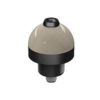 Banner Engineering K50LRXXPPB2Q Beacons K50L Series EZ-LIGHT: 1-Color Indicator with Dry Contact Switch; Voltage: 12-30 V dc; Housing: Polycarbonate; IP67; Input: PNP; Colors: Red; 4-pin M12 Integral QD
