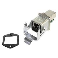 HARTING 09452151104 Modular Connectors / Ethernet Connectors RJI IP67DATA 3A PANL F/ THR. SP. CHROM