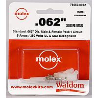 Molex 76650-0062 Kits .062 Connector Kit Free Hang Plg Rec 1P