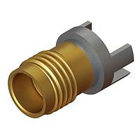 Amphenol SV Microwave 1621-60008-TD PCB Connectors 2.4mm F Edge Launch .062" PCB Thick, Tin