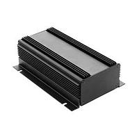 Hammond Manufacturing 1455KHD1601BK PCB Enclosure HEAT DISP-EXT ALUM 6.3 x 3.39 x 2.01_BK