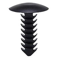 Essentra Components XT3750625A Screws & Fasteners .375IN H .062-.625PT  XMAS TREE CLIP:NYLON BLACK