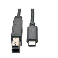 Tripp Lite U422-003 USB Cables / IEEE 1394 Cables Tripp Lite USB 3.1 Gen 1 5 Gbps Cable USB C USB-C to USB Type B M/M 3'