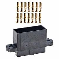 Harwin M80-4751805 Wire Housings 9+9 WAY EXT WALL FM CRIMP L/BORE WO/JS