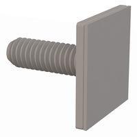 Essentra Components 013118ABTS100 Studs Threaded Stud, Adhesive, 5/16-18 Thread, 1 Lg