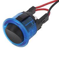 Shin Chin R13-112AH-W1-02-UB Rocker Switches 2P SPST ILLUM BLUE