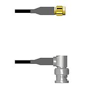 Amphenol Custom Cable Q-3D00E0008072i RF Cable Assemblies SMA-SP/BNC-RP RG58 72I