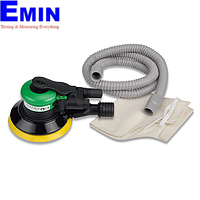TOPTUL KAMA0503 3-IN-1 Super Duty Orbital Air Sander (5", 10000 RPM)