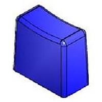 E-Switch 1CBLU Cap 9 X 5MM RECT CAP BLU