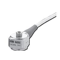 Amphenol Wilcoxon 997-M4 Acceleration Sensor Modules Side exit, high frequency (29 kHz), ring type with integral cable, M4 mounting thread, 10 mV/g, +/-10% sensitivity tolerance,
