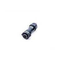 Amphenol LTW CC-02BFMA-QL8ANP Standard Circular Connector X-Lok, Middle Size, Plastic, 20A, 02 pins, Female Connector, Male Contact, Straight, Push Lock, Crimp, Field Installable without Pin, F6.0 - F12.0mm, IP68