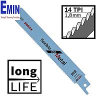Bosch S922BF Reciprocating Saw Blade for Metal