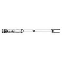 Amphenol Advanced Sensors AN6N4-GC11KA143L/37C NTC Chip in Glass +/-15% #44AWG Ni Thermisto