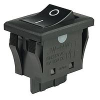 NKK Switches JWMW11RA2A Rocker Switches SPST TV5 RTD BLK CAP &BODY PANL SEAL VER