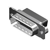 Molex / FCT 173109-0606 D-Sub Connectors - Standard Density FCT DSUB CRP PLG 09 PN W/CLINCH M3