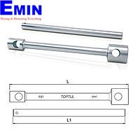 TOPTUL CTIB4121 Double-End Truck Wrench W/Bar (6PTxSquare) (41(Hex)x21(SQ)mm L=17")