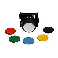 Eaton M22S-DR-X-SWRGYB Pushbutton Operators NON-ILL MTN PB BLK-BZL FLSH BUTTON