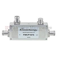 Fairview FMCP1075 4.1/9.5 Mini DIN Directional Coupler 30 dB Coupled Port From 698 MHz to 2.7 GHz Rated To 200 Watts
