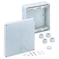 Altech 835-410 Industrial Abox350 with Terminals, gray