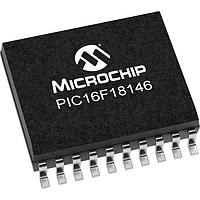 Microchip Technology PIC16F18146T-I/SO MCUs 28KB Flash, 512B RAM, 128B EEPROM, 12b Diff. ADCC, 2x16-bit dual PWM