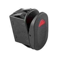 ZF Electronics KMD2AMB7BBBNR1 Rocker Switches SPST On-Off 21A 14Vdc Red Lens