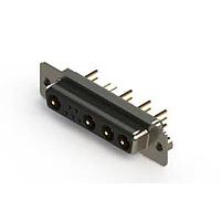 EDAC 628-9W4-224-7T2 Mixed Contact D-Sub Connectors Vertical Combo Dsub