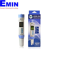 HM Digital COM-100 EC/TDS Meter (0-9990/9.99uS/mS, 0~8560/8.56 ppm/ppt)