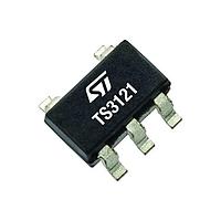 STMicroelectronics TS3121AIYLT Analog Comparators Rail-to-rail, open-drain comparator with embedded fail-safe input/output