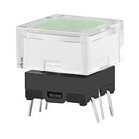 NKK Switches JB15LPF-JF Tactile Switches SPST ILLUM GRN