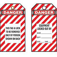 Panduit PST-98-P Labels Portuguese Lockout Tag, 3x5.75