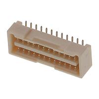 Molex 504187-2470 Shrouded 1.25MM VERT HDR 24 CKT BEIGE