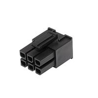 Molex 171692-0106 Receptacle Housing Mega-Fit Recept Hsg 6 ckt V-0