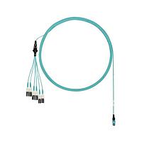 Panduit FZTRP8NUJSNF079 Fiber Optic Cable Assemblies OM4 12-fiber round harness cable, plenum