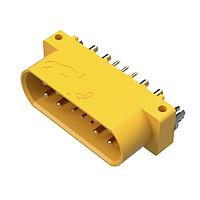 Amphenol Positronic GFSH89M3N/AA Connectors Mixed Density Power Connector,8 size 16 and 9 size 22 contacts,Pin (Male),Straight Solder