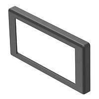 EAO 03-965.0 Bezels RECT. BLK FRAME CO WHT
